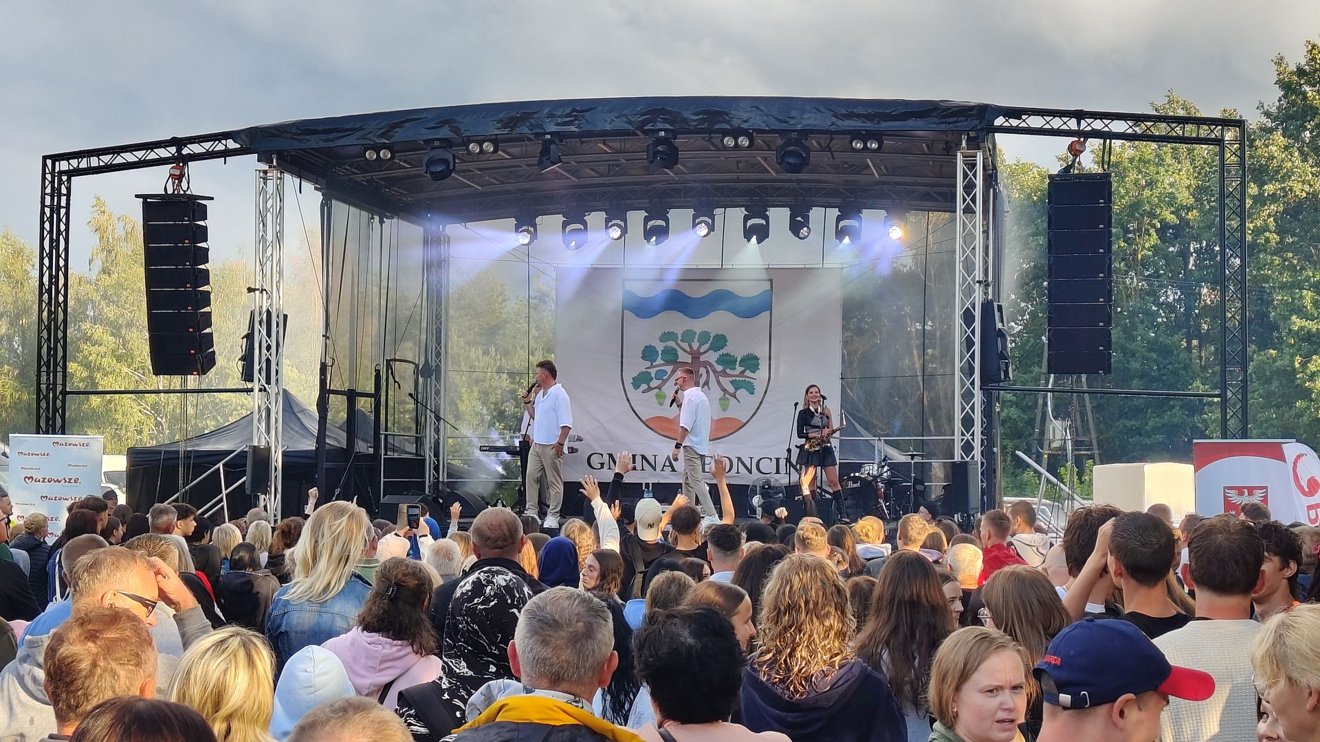 Koncert plenerowy z nagłośnieniem i obsługą techniczną