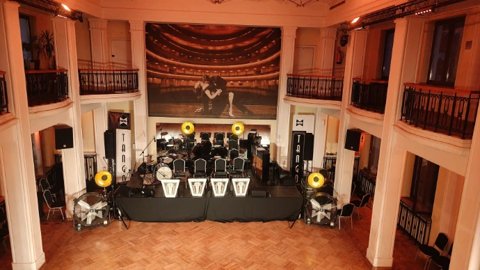 **Event stage with sound, lighting, and technical support from Art-Live**